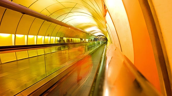 túnel laranja